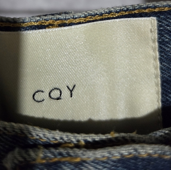 CQY For Anthropology Vintage Roll Up Jean Shorts Wms Sz 26 NWT Charming - Picture 3 of 11